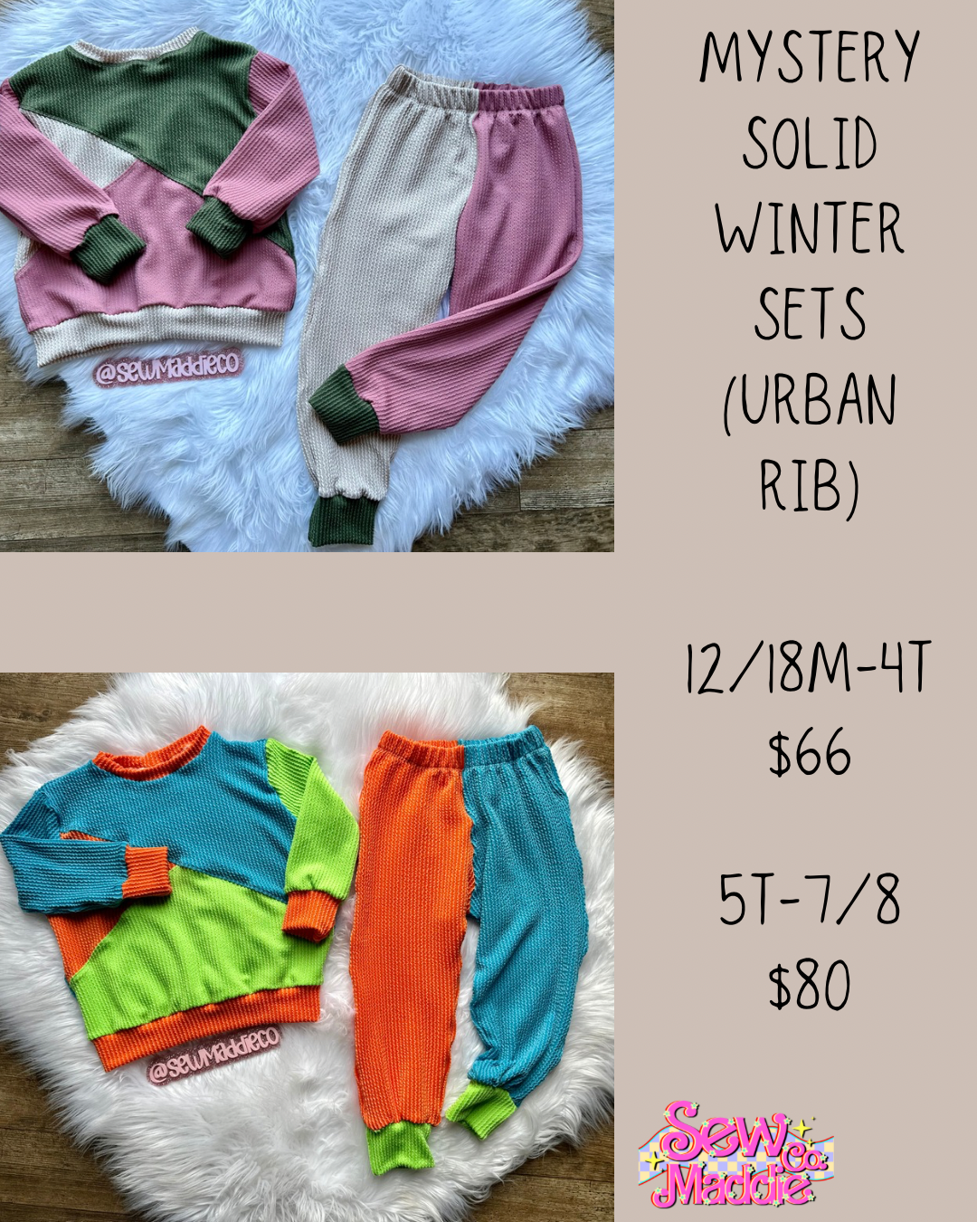 Mystery Urban Rib Winter Set