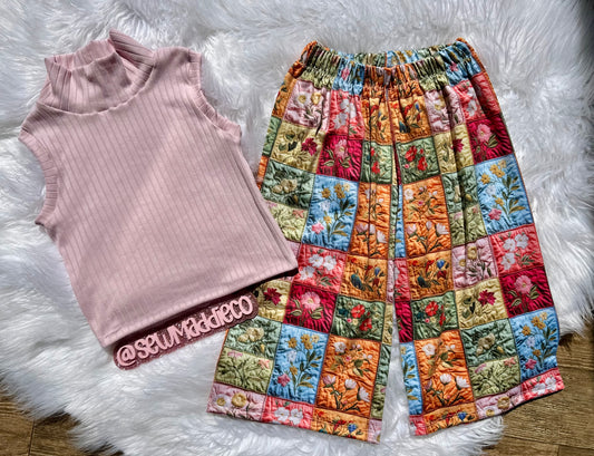 2T Flow Pants and Mock Tank