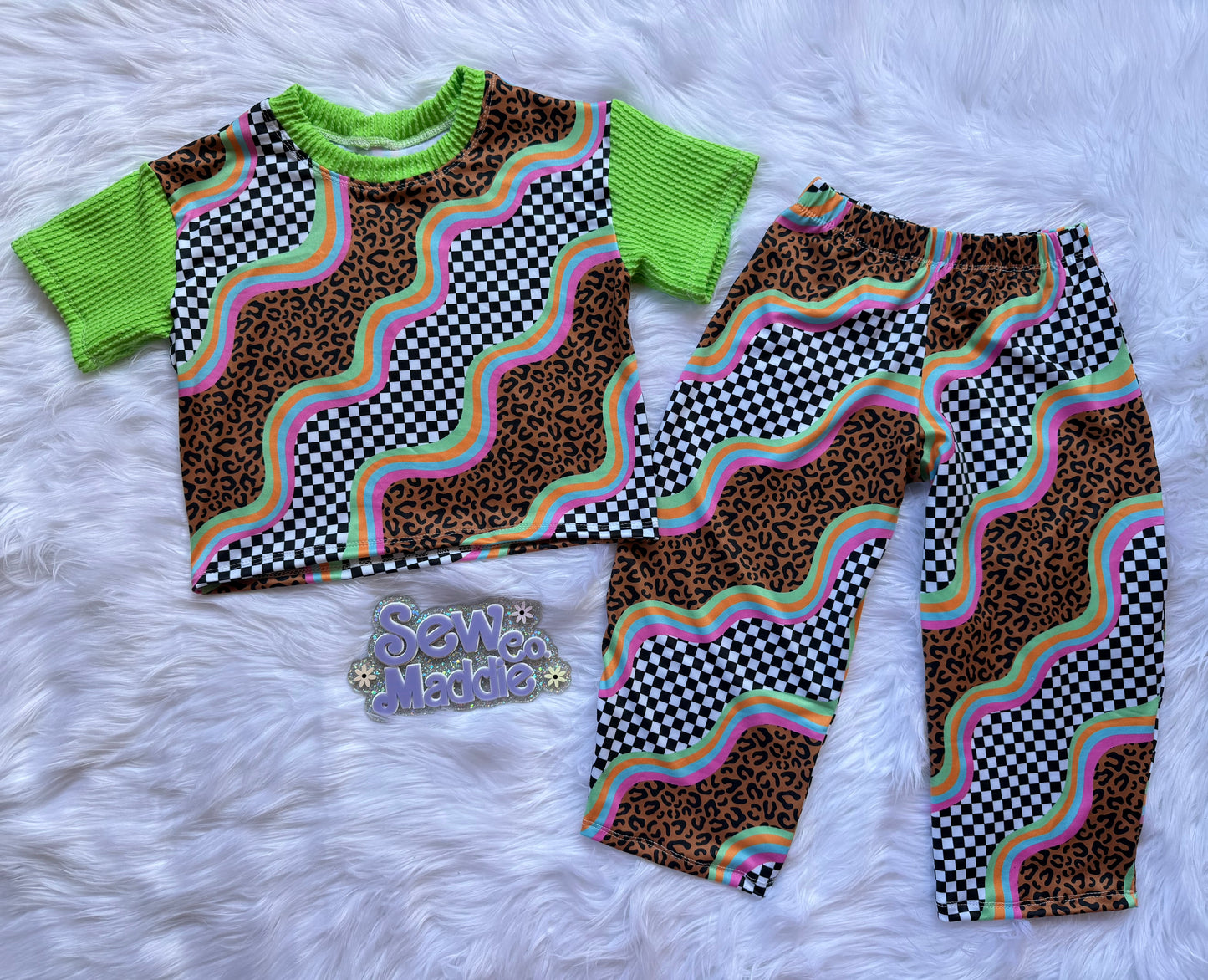 RTS 3T Barrel Pants With Birch Tee (high hip cut)