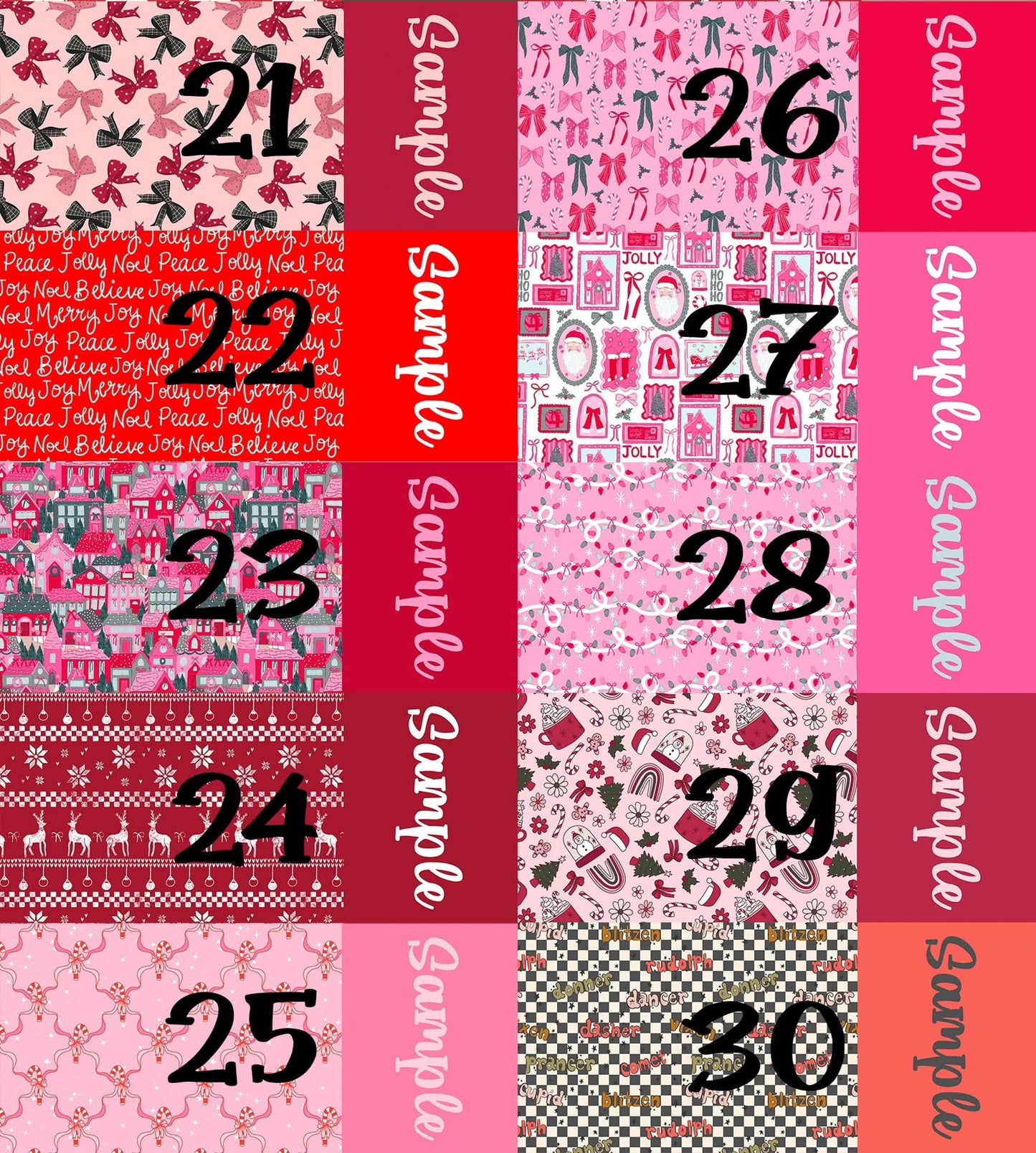 Holiday Name Bows (1)